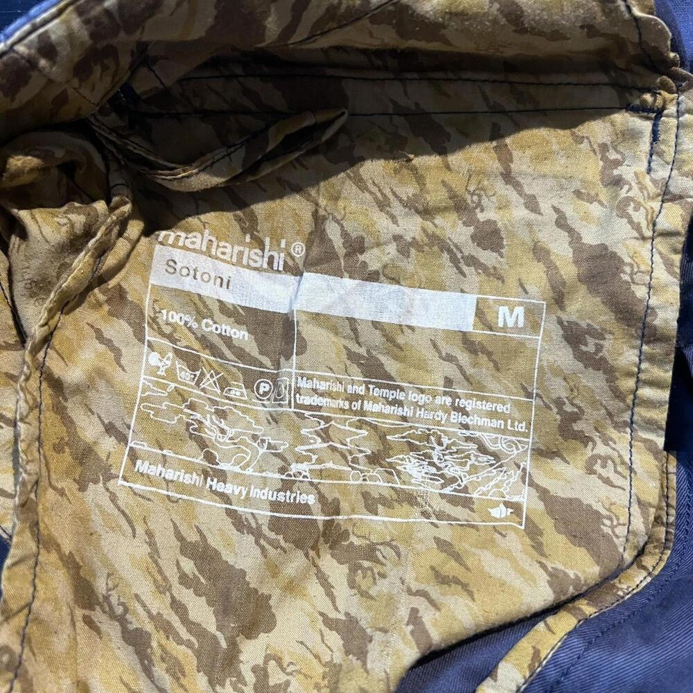 Maharishi Navy Blue Cargo Sno-Pant - Picture 5 of 8